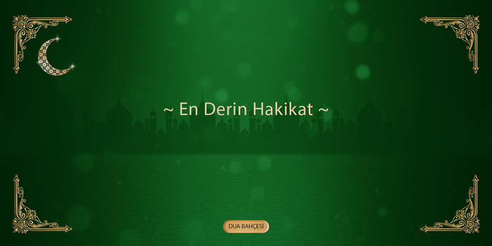 Kalbin Sessizliği, En Derin Hakikati Fısıldar